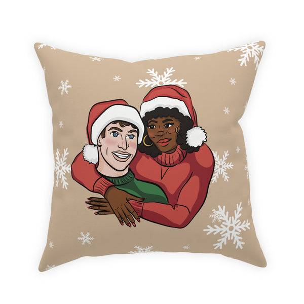 B+D Holiday Broadcloth Pillow